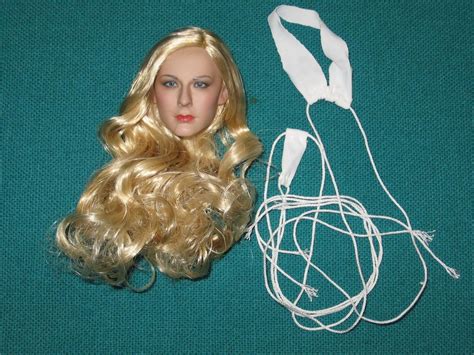 Phicen Kumik Triad Hot Toys Sideshow Cy Zc Girl Female Blonde Head Swimsuit