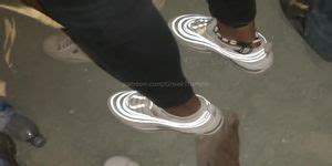 CFT Unknown Candid Foot Trample Crush By Tall Brunette W Nike Airmax Gina Carano