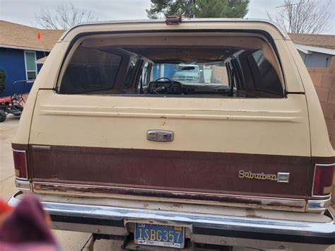 1986 Chevrolet Suburban No Rust Ready For Ls Or Cummins Swap For Sale