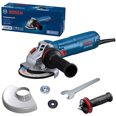 Кутова Шліфмашина Bosch GWS 12-125 S Professional (1200 Вт, 125 Мм ...