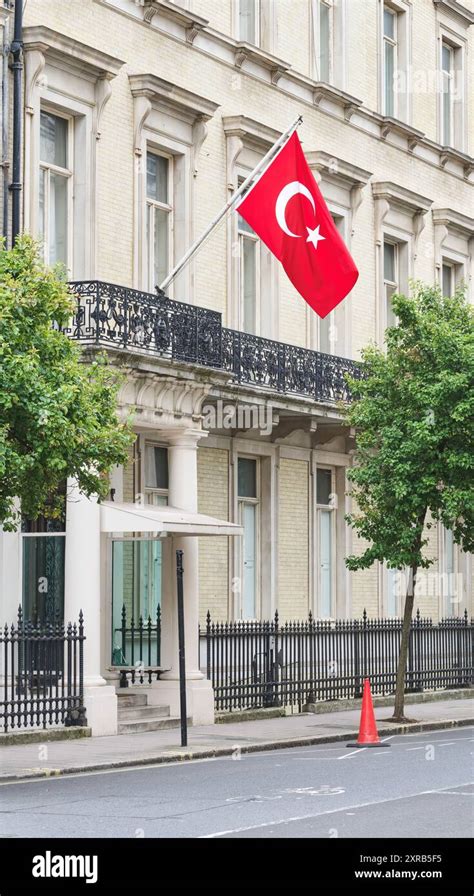 Home Of The Turkish Ambassador London England Stock Photo Alamy
