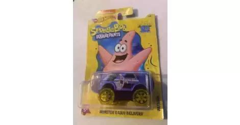 Hw Spongebob Squarepants Set Monster Dairy Delivery Patrick Mainline Hot Wheels