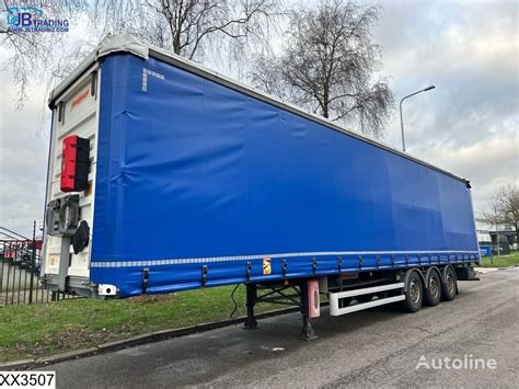 Fruehauf Tautliner Curtain Side Semi Trailer For Sale Netherlands Ede