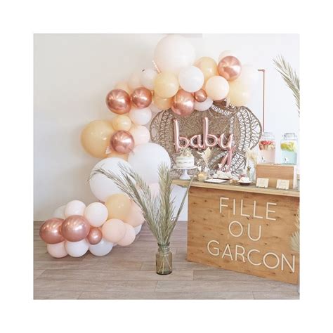 Kit Pour Guirlande De Ballons Nude Et Palme Ballons