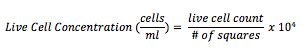 How To Calculate Cell Count