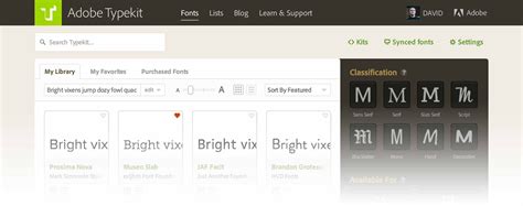 The Typekit Blog One Sign On For All Adobe Services
