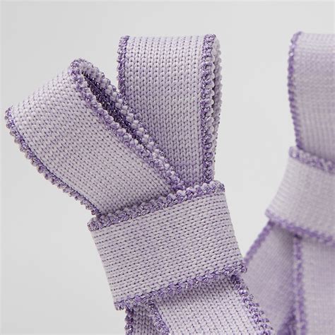 Addie Removable Bows For Shoes In Lavender Vivaia