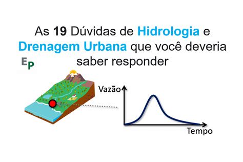 Principais D Vidas Sobre Hidrologia E Drenagem Urbana Respondidas