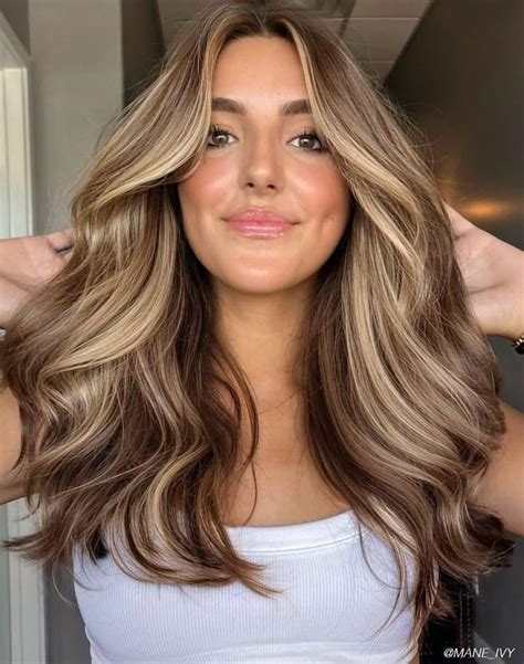 Brunette Hair With Highlights Brunette Hair Color Highlighted Hair For Brunettes Brown Hair