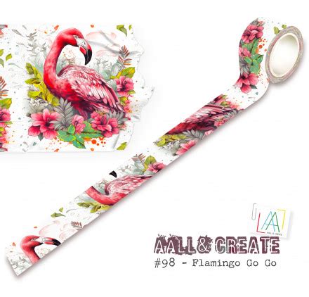 Masking Tape Aall Create Flamingo Go Go La Fourmi Creative