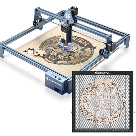 SCULPFUN S9 90W Gravírozógép, Gravírozófelület bővítő készlet. 410x420 ...