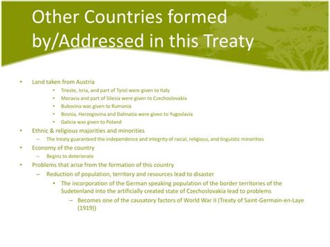 PPT - The Treaty of Saint Germain-en-Laye PowerPoint Presentation - ID ...