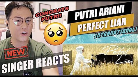 Putri Ariani Perfect Liar Official Music Video Singer Reaction