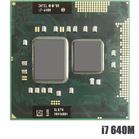 Intel Core i7-640M i7 640M SLBTN 2.8 GHz Dual-Core Quad-Thread CPU ...