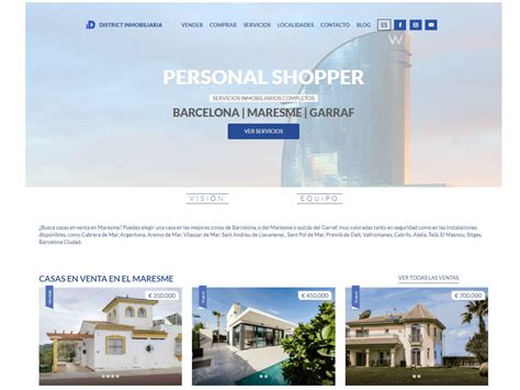 Inmo District - Sites Gallery CSS Design Awards Winner