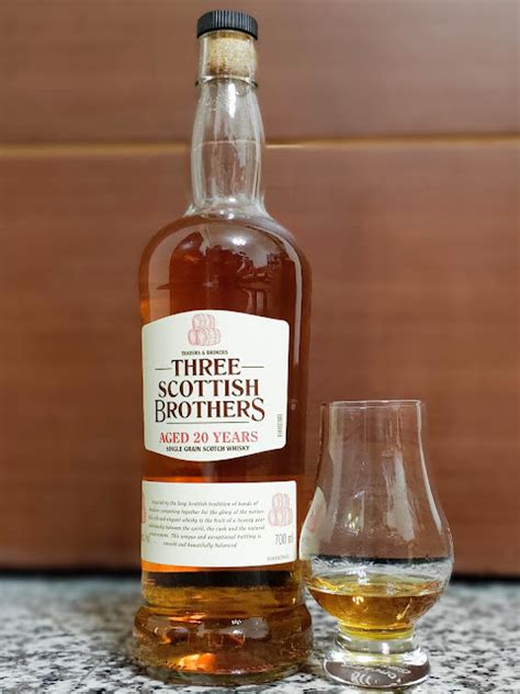 阿堡的世界: Three Scottish Brothers 20 Year Old Single Grain 三兄弟20年單一穀物威士忌
