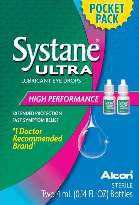 Systane Ultra High Performance Lubricant Eye Drops Dry Eye Relief