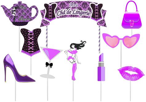 Topo De Bolo Ch De Lingerie Lil S Preto Pe As Elo