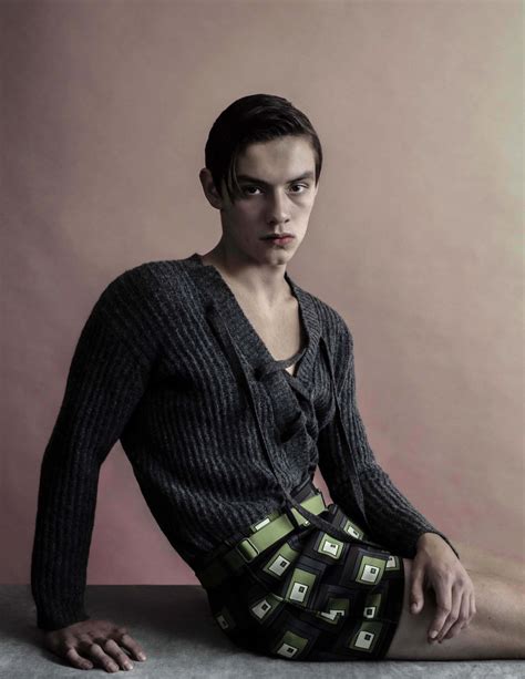 Louis Partridge photographed by Jet Swan for The Face Magazine. Louis