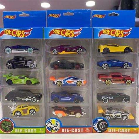 Carrinho De Ferro Estilo Hot Wheels Miniaturas Colecionáveis Hot Cars CAST Carrinho de