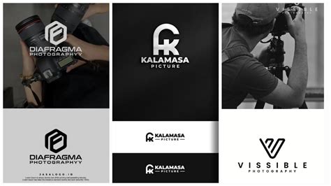 Estetika Warna Hitam Putih Dalam Desain Logo Fotografi Jasalogoid
