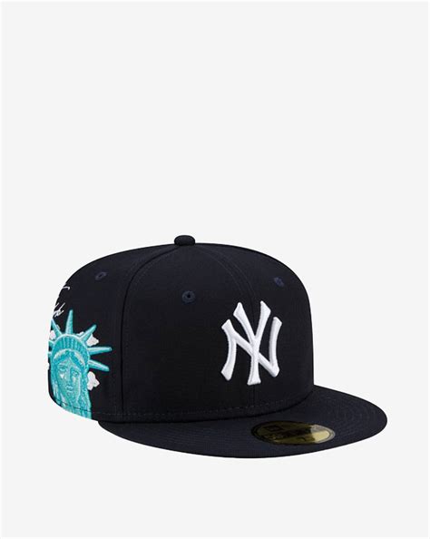 Shop New Era 59Fifty New York Yankees Cloud Icon Hat 60243748 blue ...