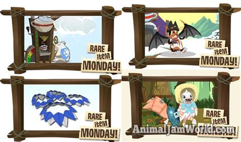 Animal Jam Rares Animal Jam World