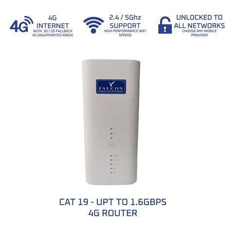 4G - CAT19 LTE - Router - Up to 1.6Gbps - Unlocked To All Networks ...