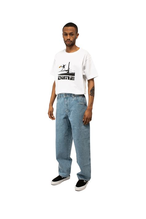Classic Baggy Denim Pant One Block Down