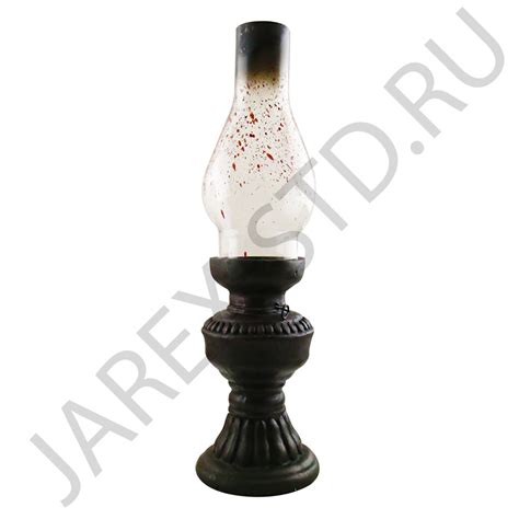Лампа декоративная со свечой, под старину, стекло; h31.Арт.ЛК-18 купить ...