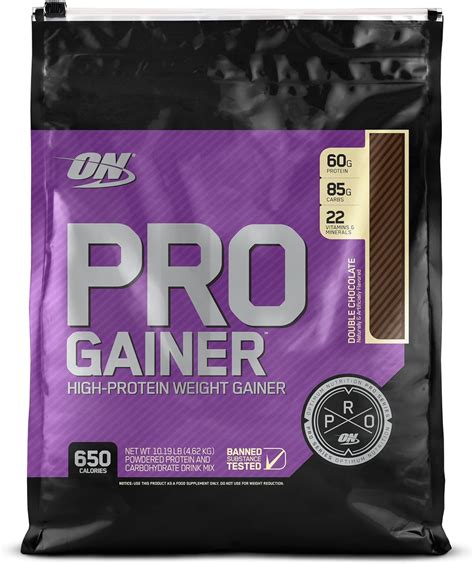 OPTIMUM NUTRITION Pro Complex Gainer Double Chocolate 10 16 Lbs