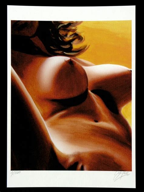 Nude Pin Up Erotic Picture Erotic Print Art Art Graphic Graphic Signed Limit Picclick Uk