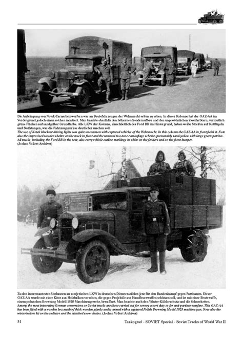 Soviet Trucks Of Ww Sowjetische Lastkraftwagen Des Weltkrieges Im