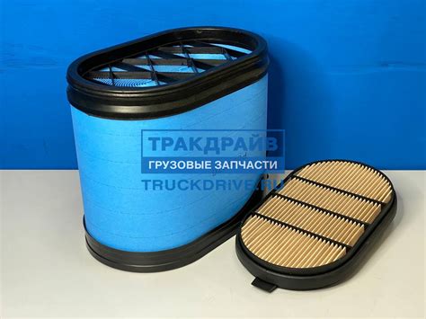 Фильтр воздушный овальный VDL BUS комплект из двух P608676/P601560 ...