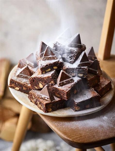 toblerone brownies recipe sainsburys magazine recipe tray bake