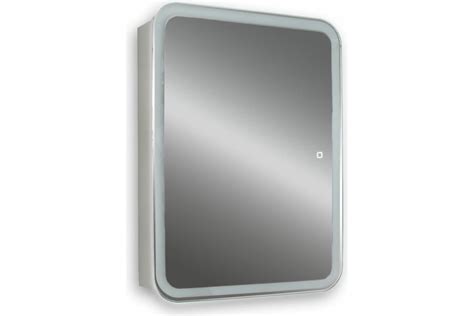 Зеркало-шкаф Silver-Mirrors Фиджи Flip 60 600x800 R-50 LED-00002472 ...