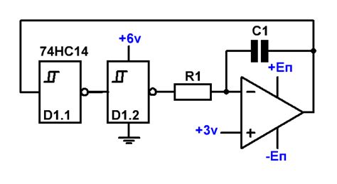 Генератор прямоугольных импульсов на оу схема - 84 фото
