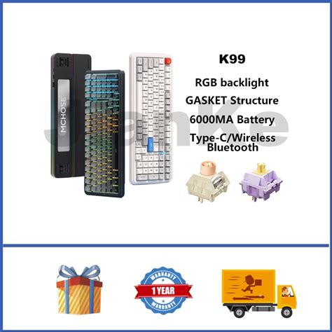 Mchose K Hot Swappable Rgb Gasket Shopee Thailand