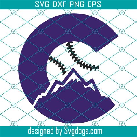 Colorado Rockies Logo Svg, Sport Svg, Baseball Svg, MLB Svg, MLB Logo ...