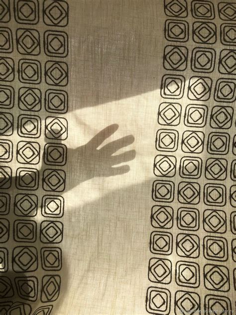 Ткань для штор лен с вышивкой "КИНО" в интернет-магазине Ярмарка ...