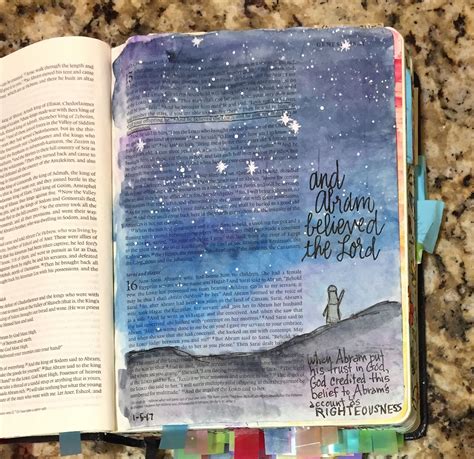 Genesis 28 Bible Art Journaling By Patjournals Db5