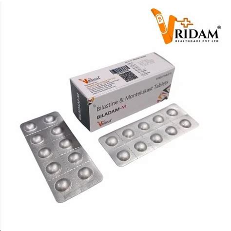 Bilastine Mg Montelukast Mg Tablet At Rs Stripe Morwadi