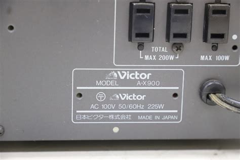 Yahoo!オークション - Victor/ビクター A-X900 アンプ (D2330)