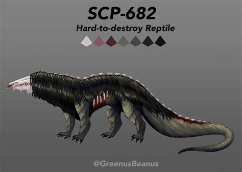 Scp 682 Scp Foundation 57 Off Gbu