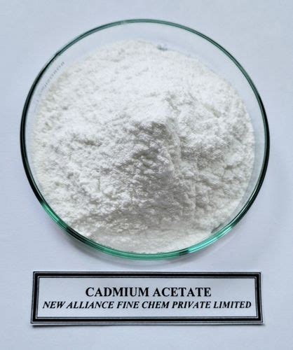 Cadmium Acetate At Best Price In Mumbai Maharashtra New Alliance