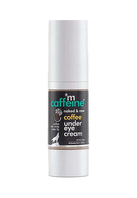 Naked Raw Coffee Under Eye Cream Relieves Dark Circles Size Ml By Mcaffeine