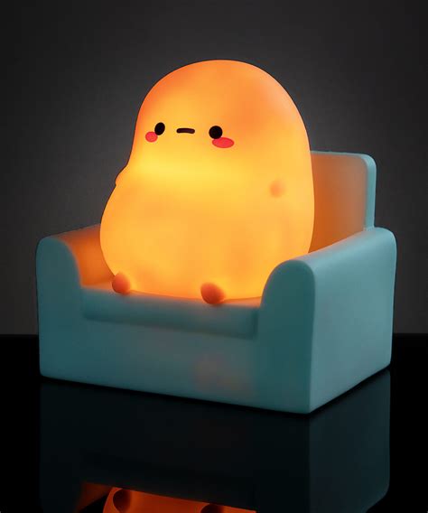 Couch Potato Light: An adorable ambient light styled like a TV-watching ...