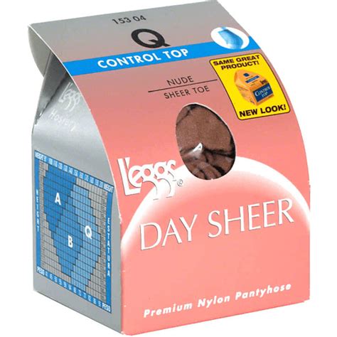 Leggs Day Sheer Pantyhose Q Nude Control Top Sheer Toe Shop Ron S Supermarket