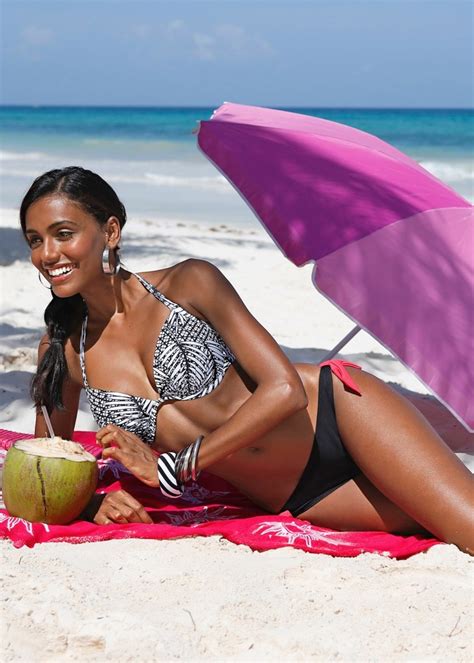 BPC BIKINI BIUSTONOSZ KĄPIELOWY LIŚCIE PALMY 80A 7139090000 oficjalne archiwum Allegro