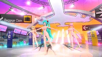 Hatsune Miku Rin Y Luka Tricolore Airline Project Diva Desnuda Mod Desnuda Completa Xvideos